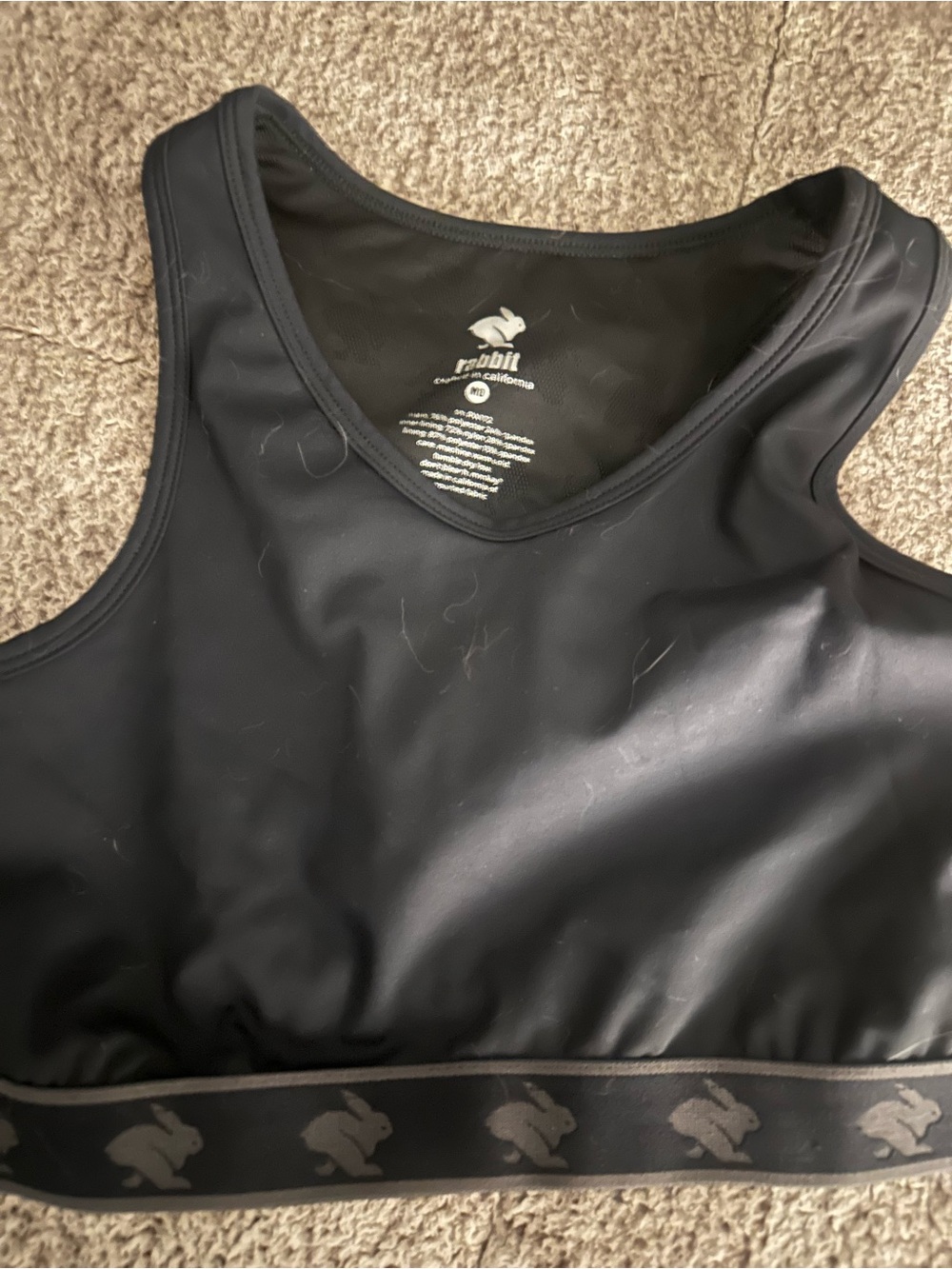 Run in Rabbit sport bra
